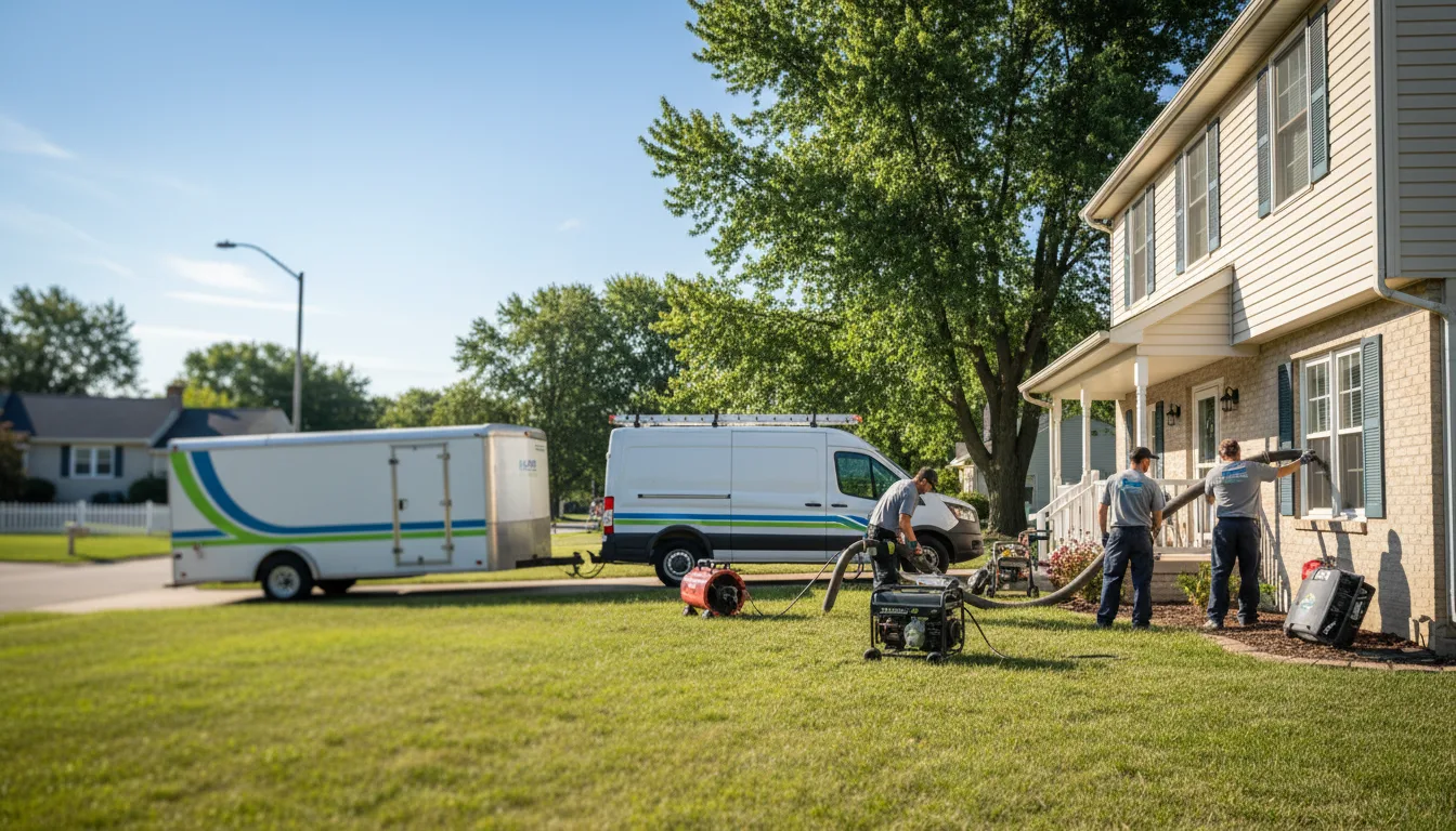 Flooded Basement Restoration And Cleanup With Repair in Willard, MT near me